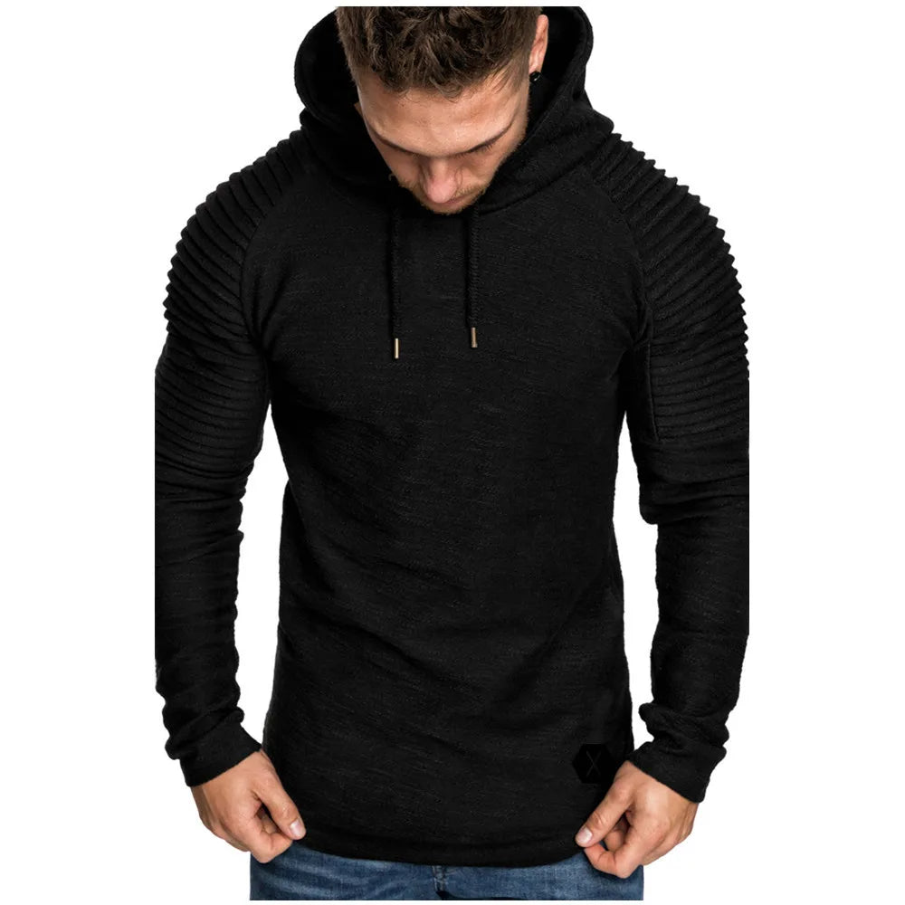 Slim Fit Male T-shirt Streetwear