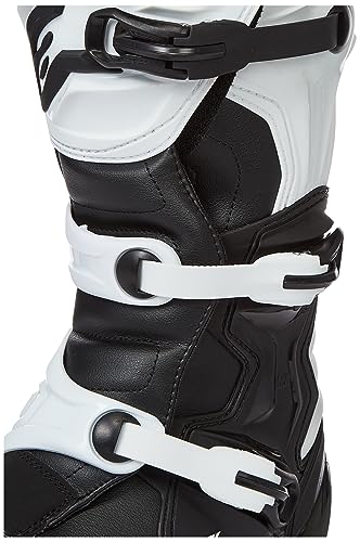 Alpinestars 2013018-1238-9 Men's Tech 3 Motocross Boot, Black/White/Red/Yellow, 9